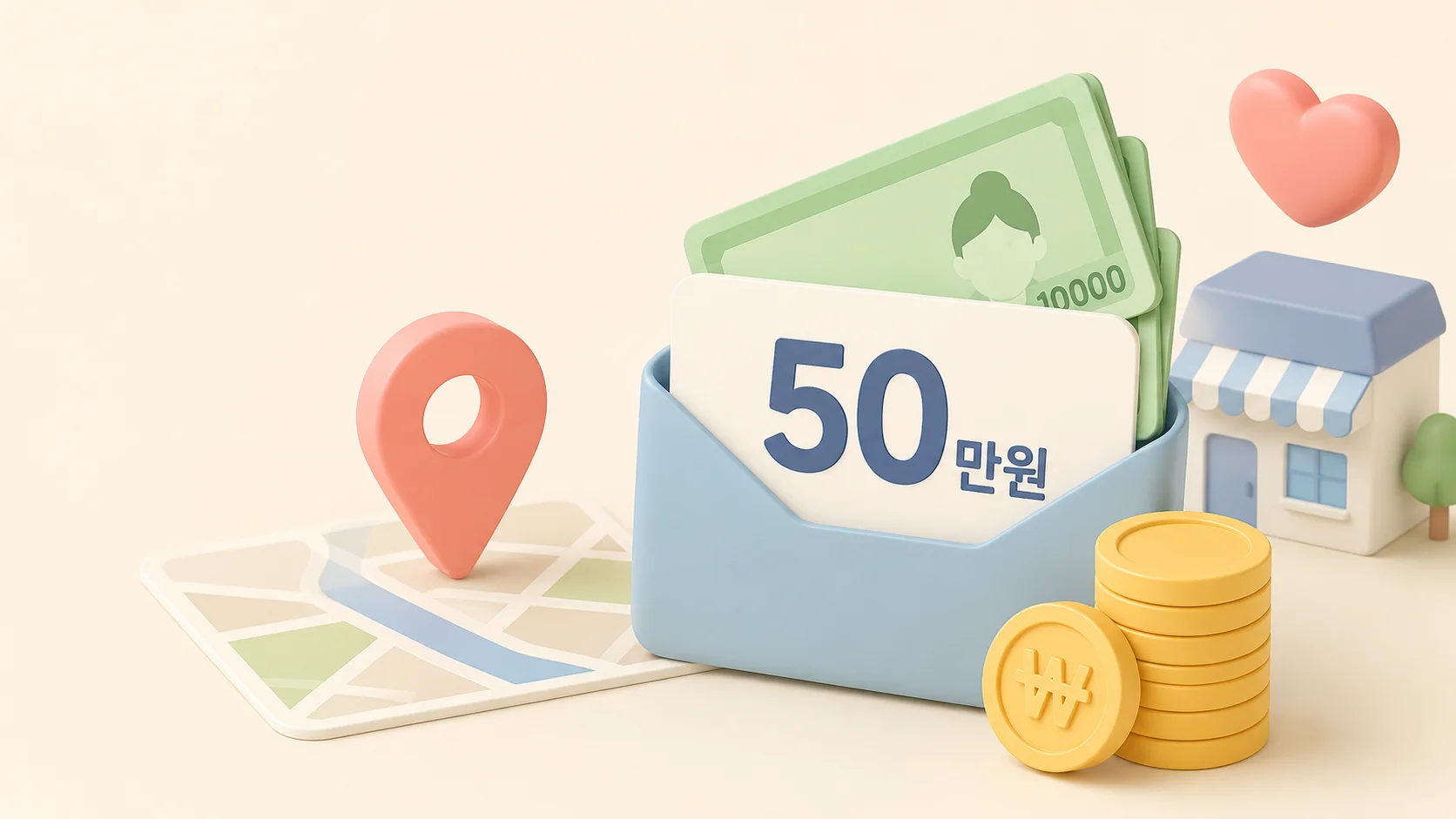 지금 신청하면 최대 50만원, 우리 동네 민생지원금 받는 법