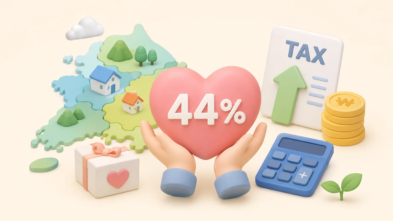 고향사랑기부제 세액공제 44% 신설, 2026년 얼마까지 돌려받을까