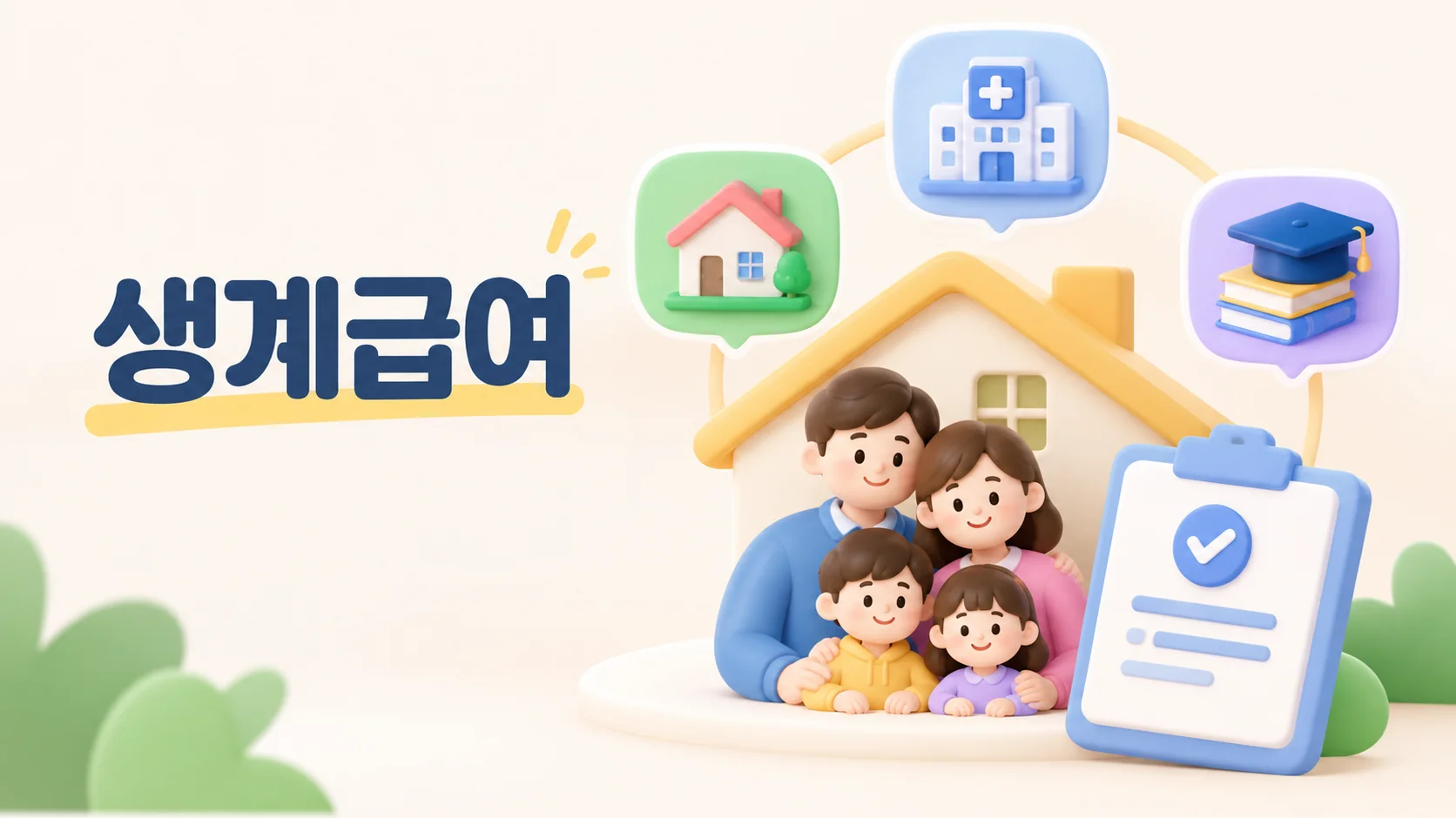 생계급여 신청하면 의료·주거·교육급여까지 자동으로